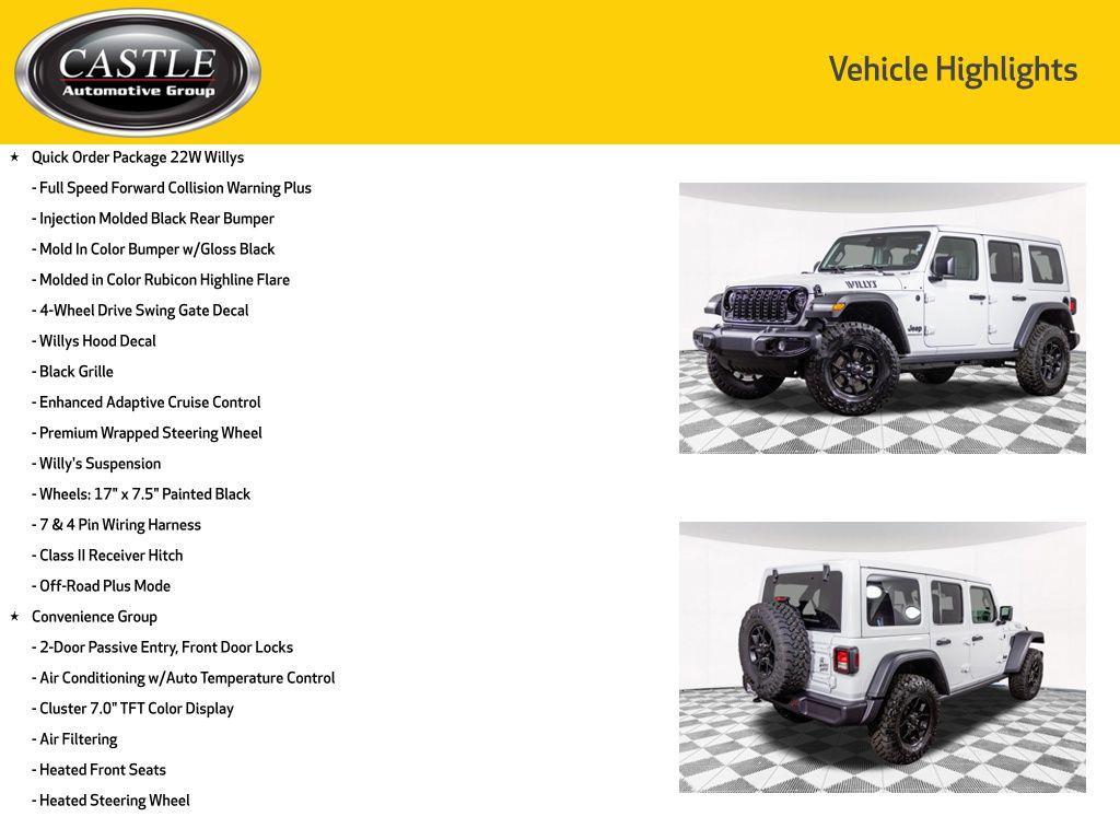 new 2025 Jeep Wrangler car, priced at $47,950