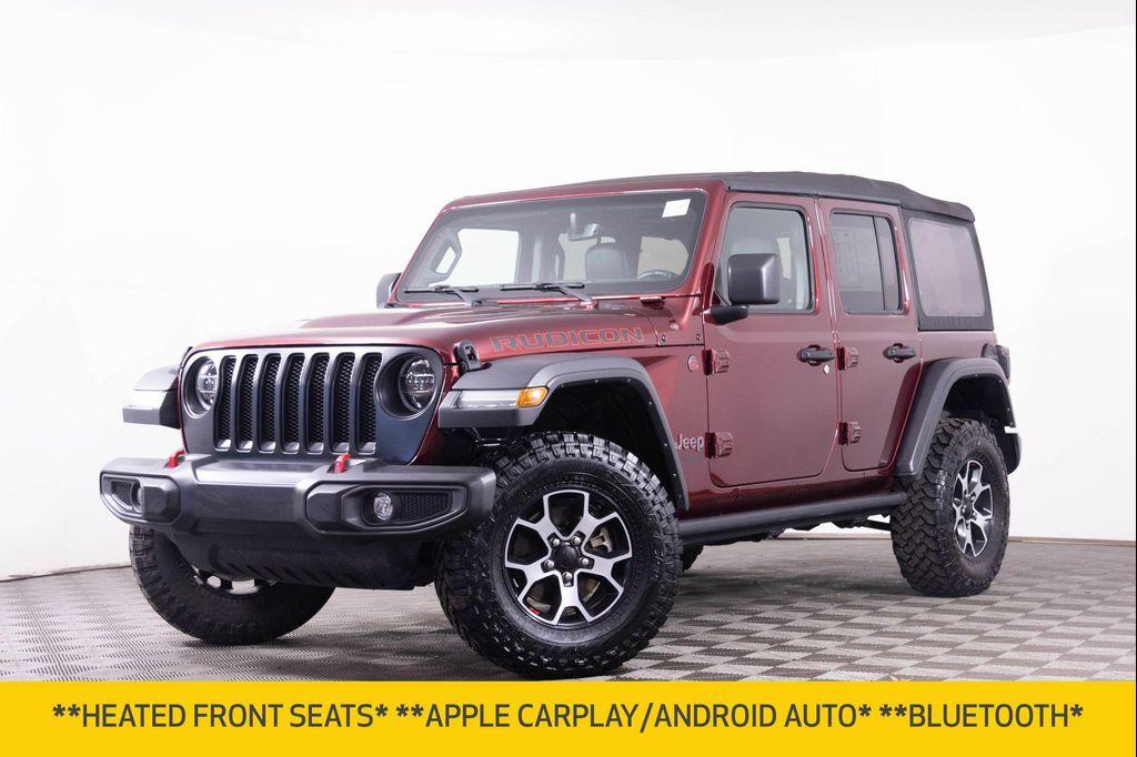 used 2022 Jeep Wrangler Unlimited car, priced at $38,277