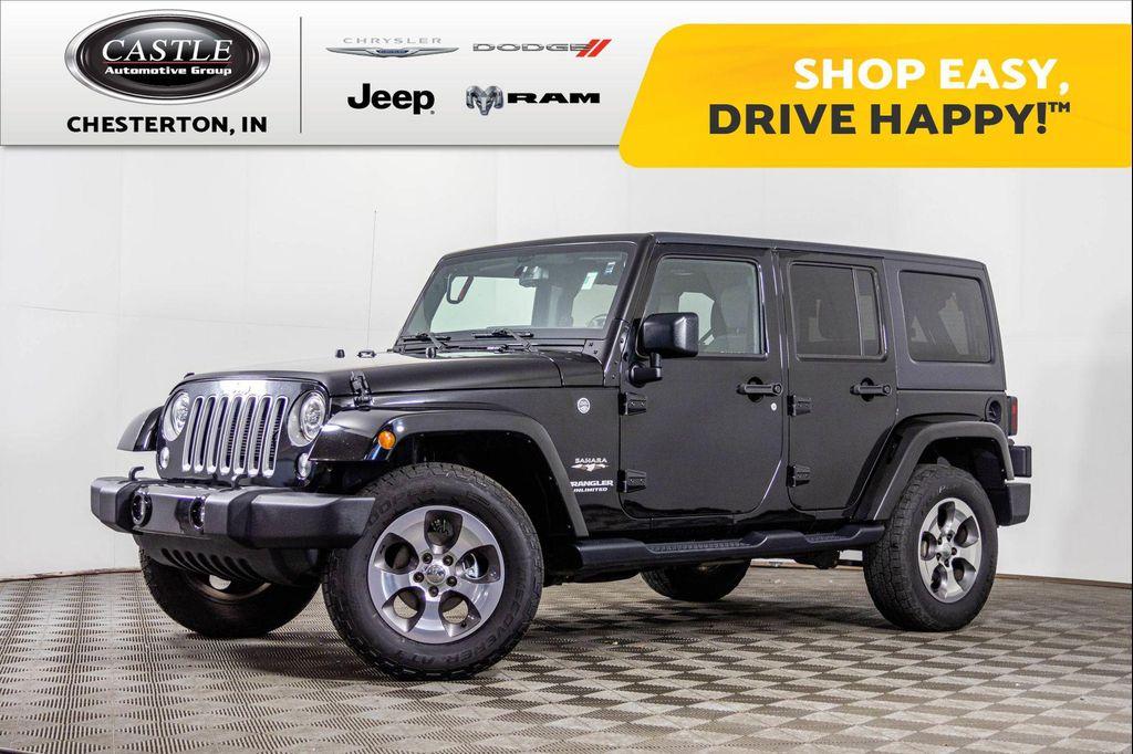 used 2017 Jeep Wrangler Unlimited car, priced at $17,977