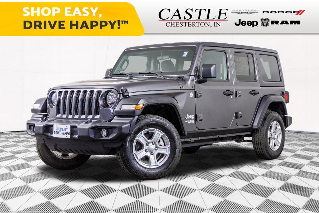 used 2021 Jeep Wrangler Unlimited car, priced at $32,277