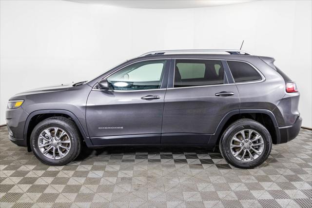 used 2021 Jeep Cherokee car, priced at $23,477