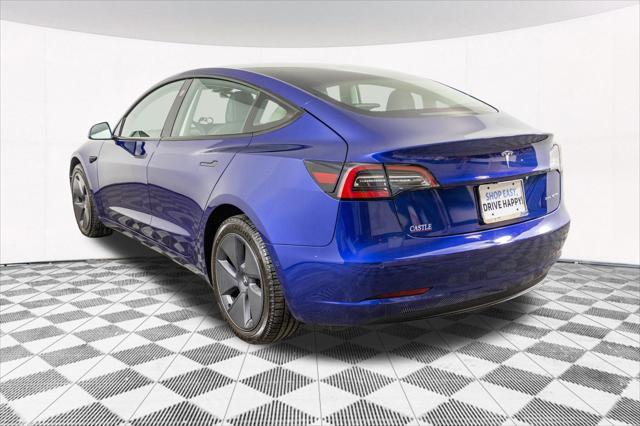 used 2022 Tesla Model 3 car, priced at $25,477