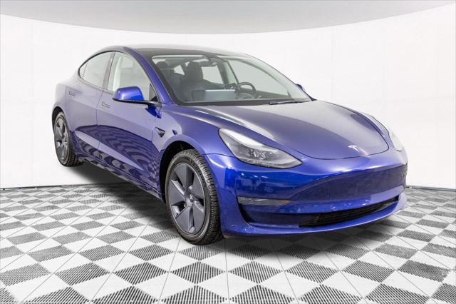 used 2022 Tesla Model 3 car, priced at $25,477