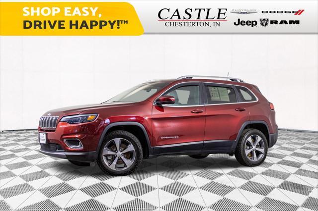 used 2019 Jeep Cherokee car, priced at $17,477