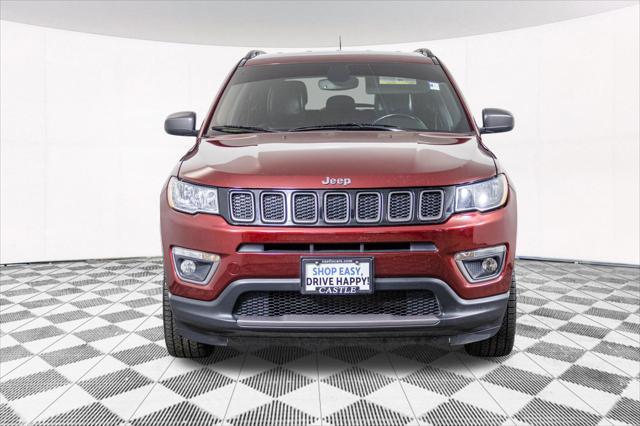 used 2021 Jeep Compass car, priced at $18,777