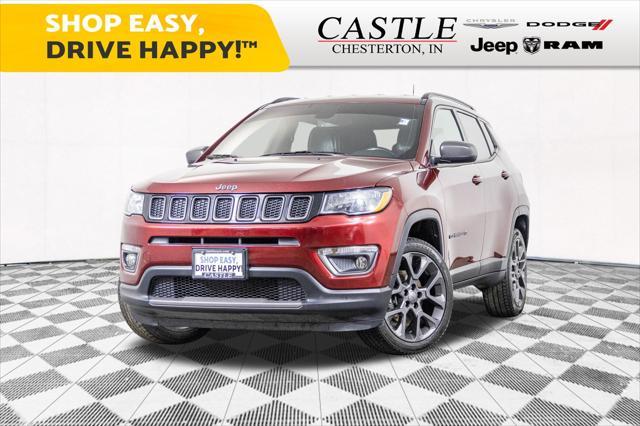 used 2021 Jeep Compass car, priced at $18,777