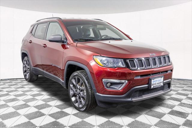 used 2021 Jeep Compass car, priced at $18,777