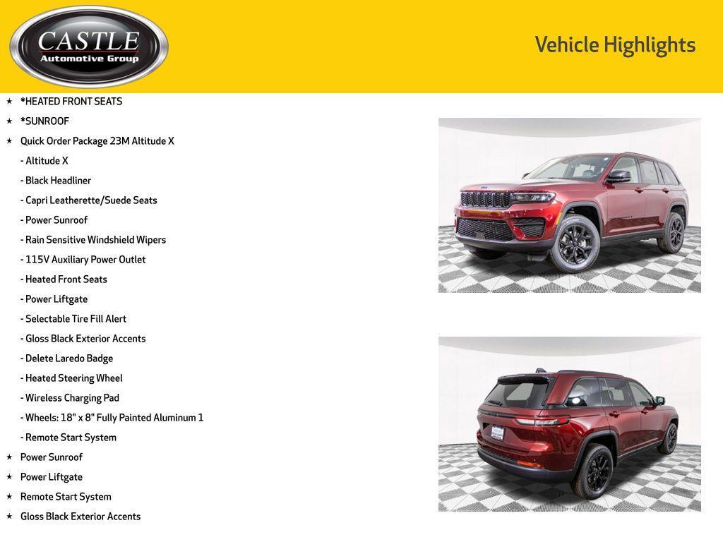 new 2025 Jeep Grand Cherokee car, priced at $40,834