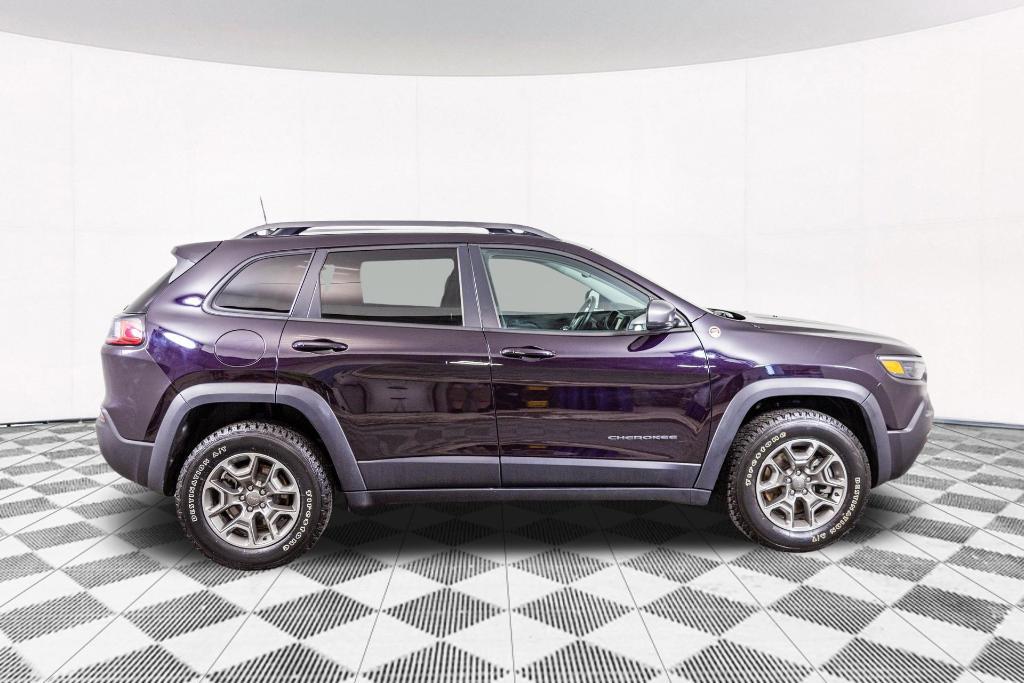 used 2021 Jeep Cherokee car, priced at $27,077