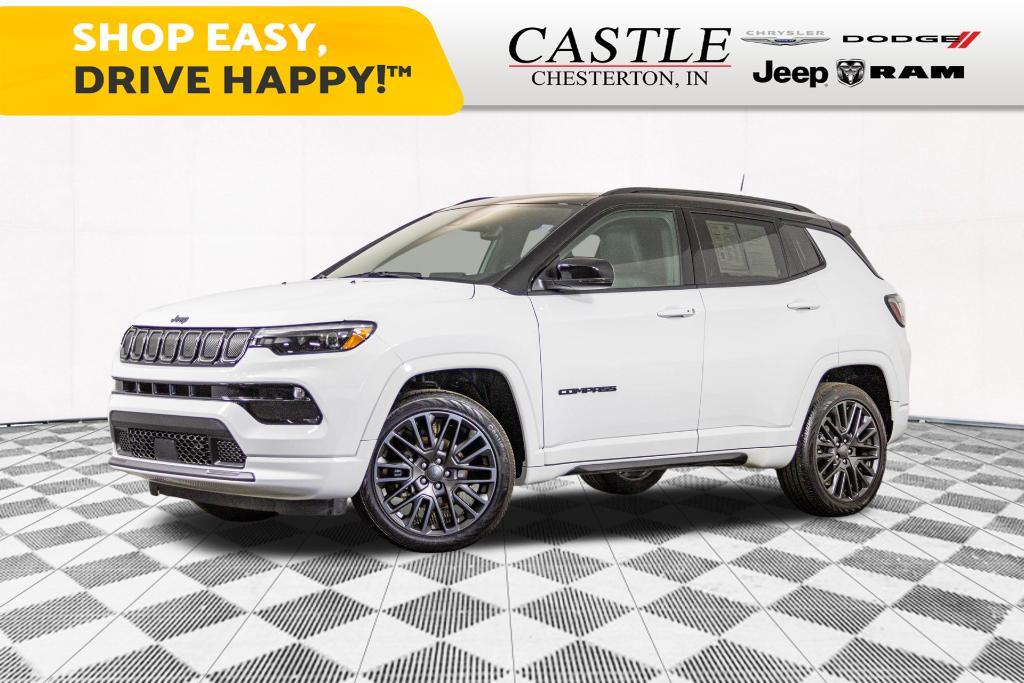 used 2022 Jeep Compass car, priced at $29,477