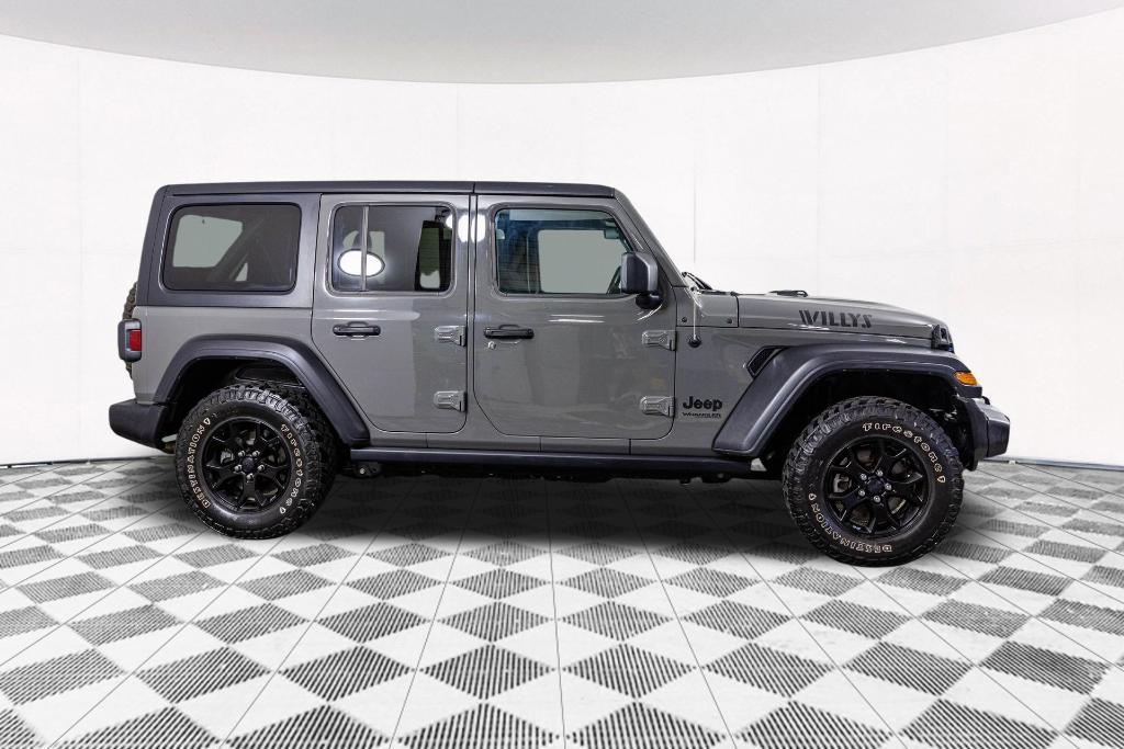 used 2020 Jeep Wrangler Unlimited car, priced at $30,977