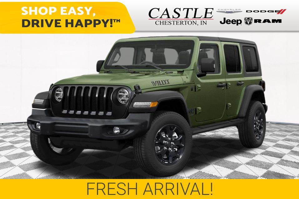 used 2021 Jeep Wrangler Unlimited car, priced at $34,477