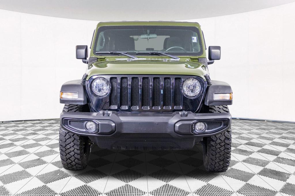 used 2021 Jeep Wrangler Unlimited car, priced at $32,977