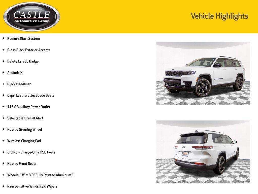 new 2025 Jeep Grand Cherokee L car, priced at $42,113