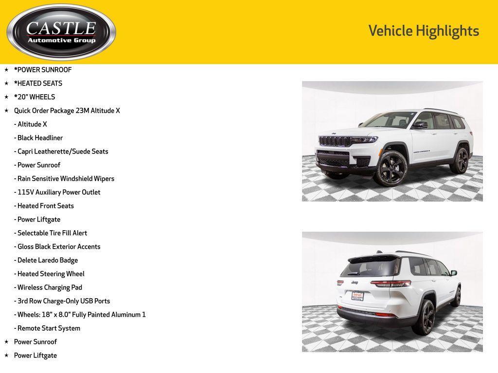 new 2025 Jeep Grand Cherokee L car, priced at $42,113