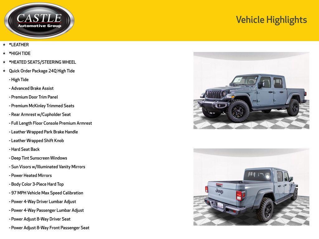 new 2025 Jeep Gladiator car, priced at $43,915