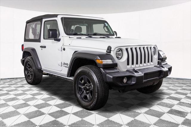 used 2021 Jeep Wrangler car, priced at $24,577