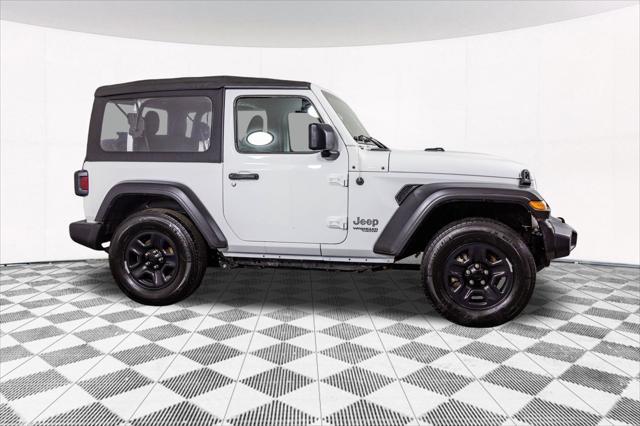 used 2021 Jeep Wrangler car, priced at $24,577