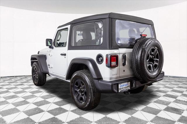 used 2021 Jeep Wrangler car, priced at $24,577