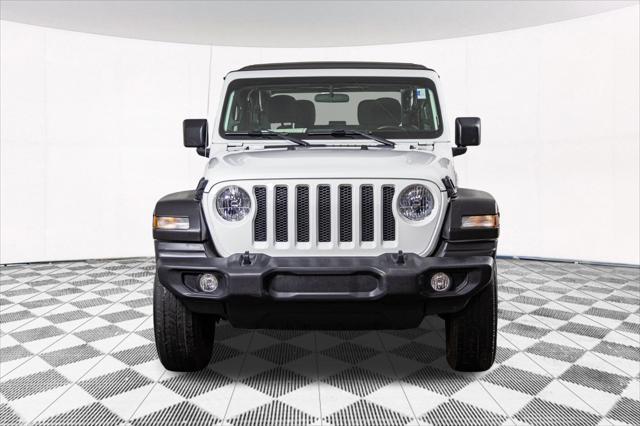 used 2021 Jeep Wrangler car, priced at $24,577