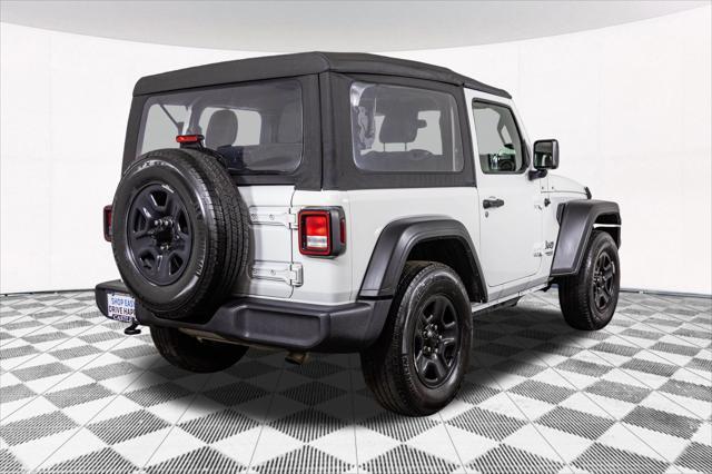 used 2021 Jeep Wrangler car, priced at $24,577