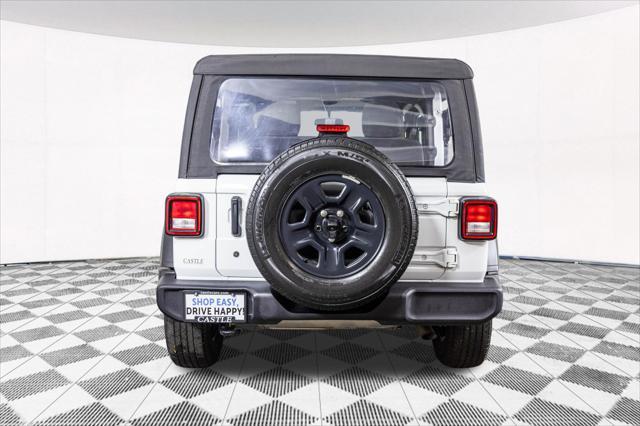 used 2021 Jeep Wrangler car, priced at $24,577