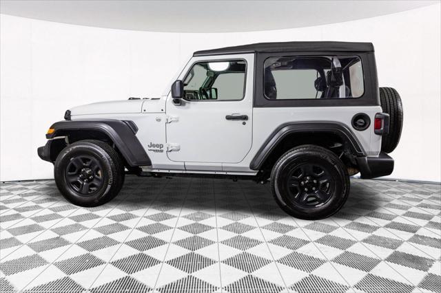 used 2021 Jeep Wrangler car, priced at $24,577