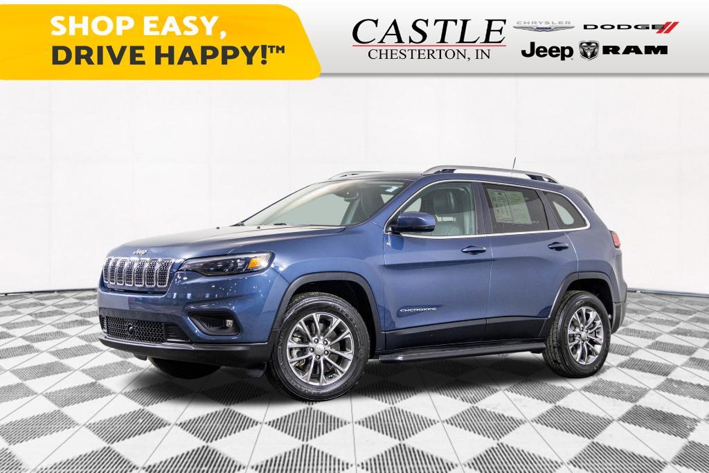 used 2021 Jeep Cherokee car, priced at $24,108