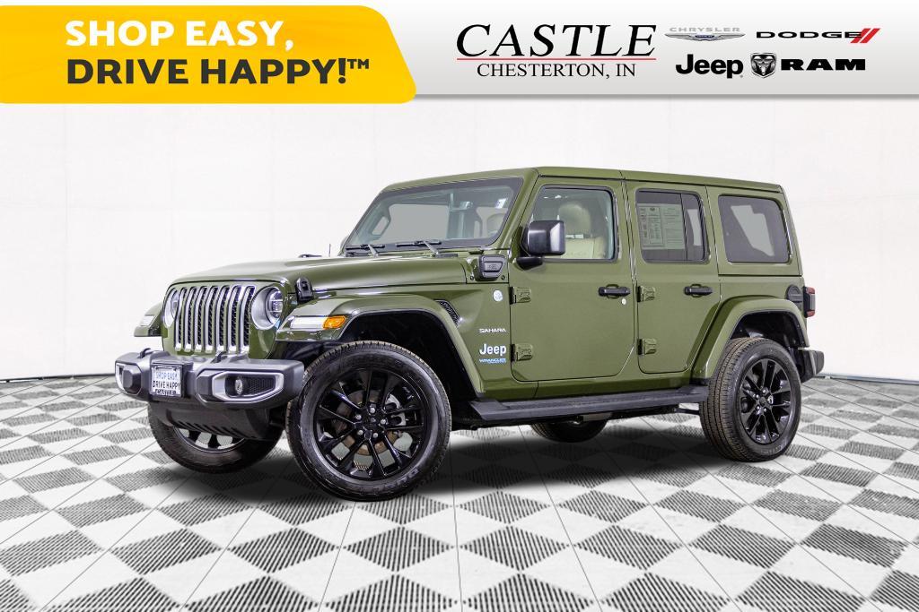 used 2021 Jeep Wrangler Unlimited 4xe car, priced at $37,277