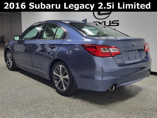 used 2016 Subaru Legacy car, priced at $14,885