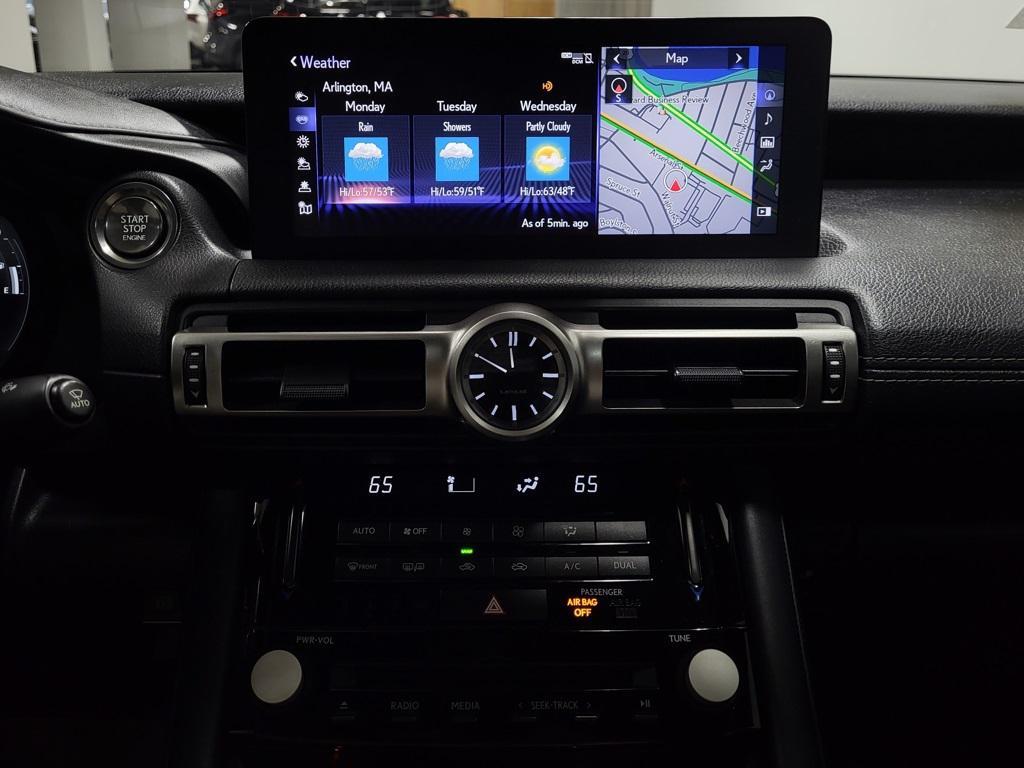 used 2021 Lexus IS 350 car, priced at $41,442