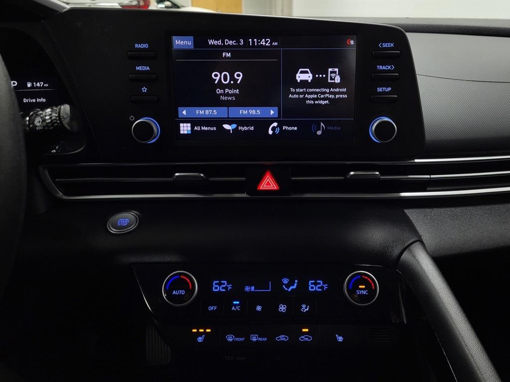 used 2022 Hyundai ELANTRA HEV car, priced at $19,988