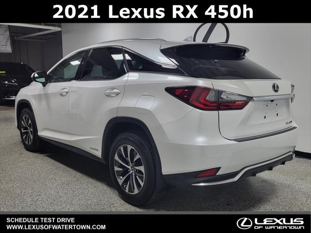 used 2021 Lexus RX 450h car, priced at $42,771