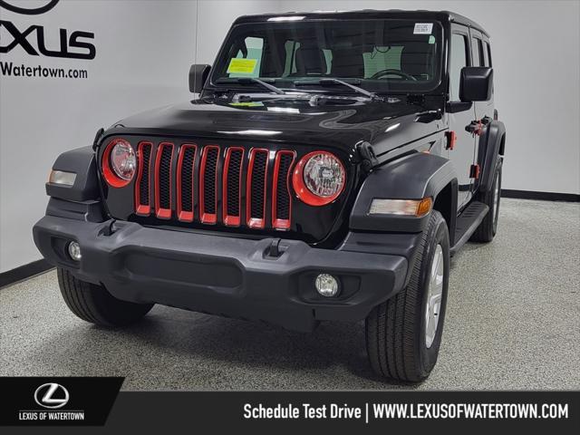 used 2019 Jeep Wrangler Unlimited car, priced at $25,996