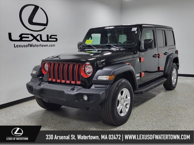 used 2019 Jeep Wrangler Unlimited car, priced at $25,996