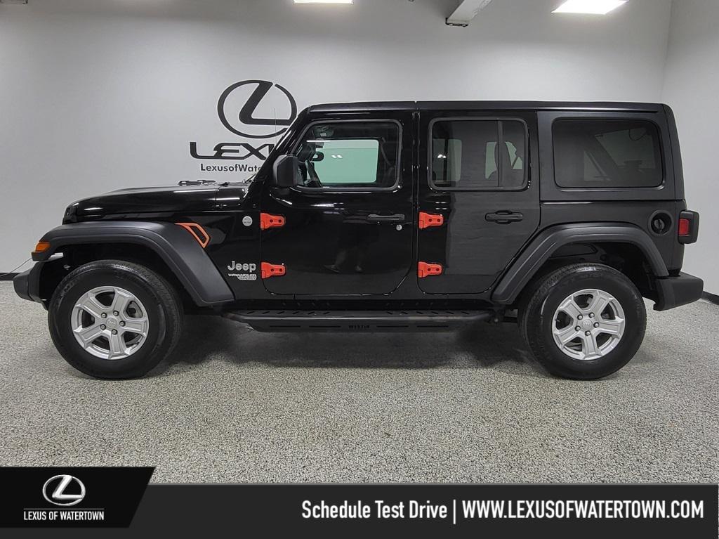used 2019 Jeep Wrangler Unlimited car, priced at $22,879