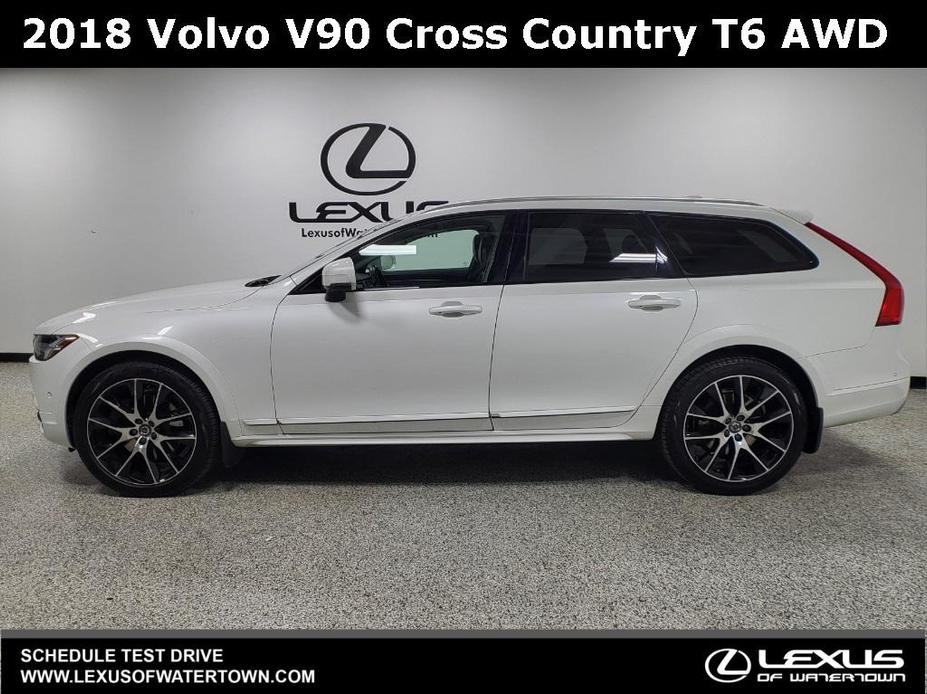 used 2018 Volvo V90 Cross Country car, priced at $25,521