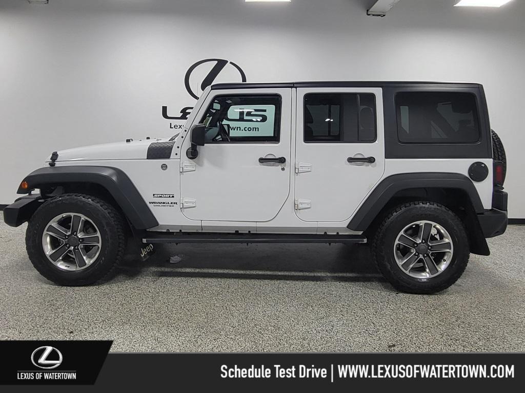 used 2014 Jeep Wrangler Unlimited car, priced at $19,444