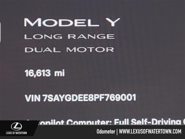 used 2023 Tesla Model Y car, priced at $35,983