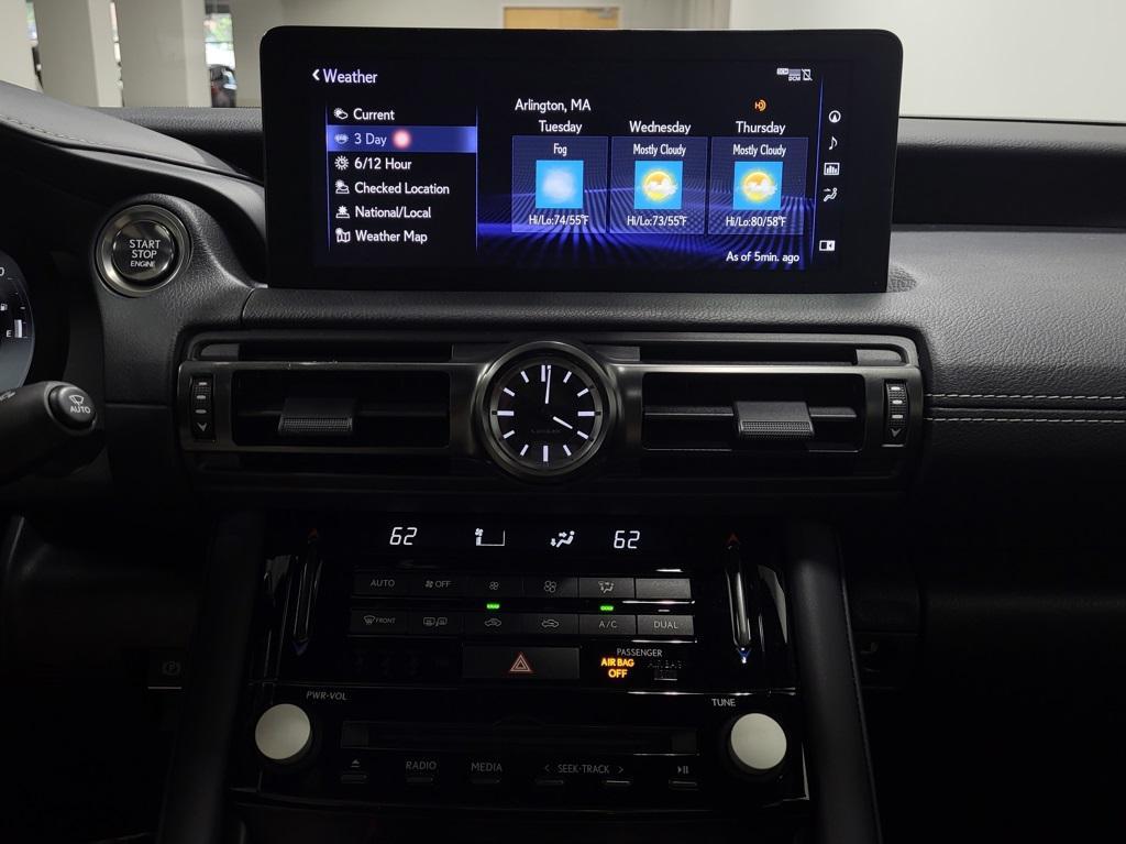 used 2025 Lexus IS 350 car, priced at $56,881