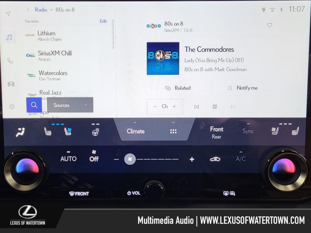 used 2025 Lexus RX 350 car, priced at $54,444