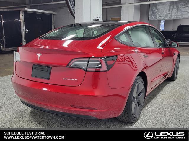 used 2021 Tesla Model 3 car, priced at $27,442