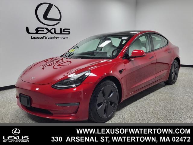 used 2021 Tesla Model 3 car, priced at $27,442