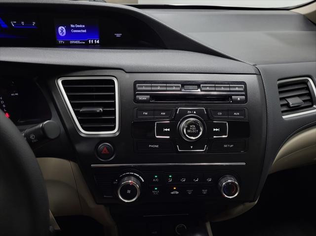 used 2015 Honda Civic car, priced at $13,775