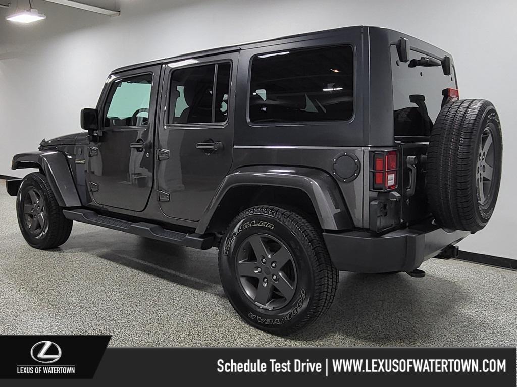 used 2016 Jeep Wrangler Unlimited car, priced at $21,774