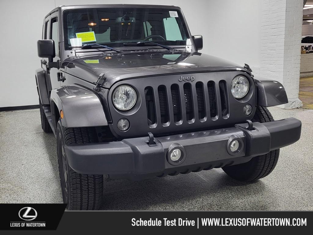 used 2016 Jeep Wrangler Unlimited car, priced at $21,774