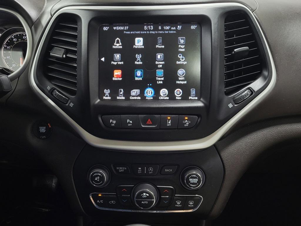 used 2017 Jeep Cherokee car, priced at $20,500