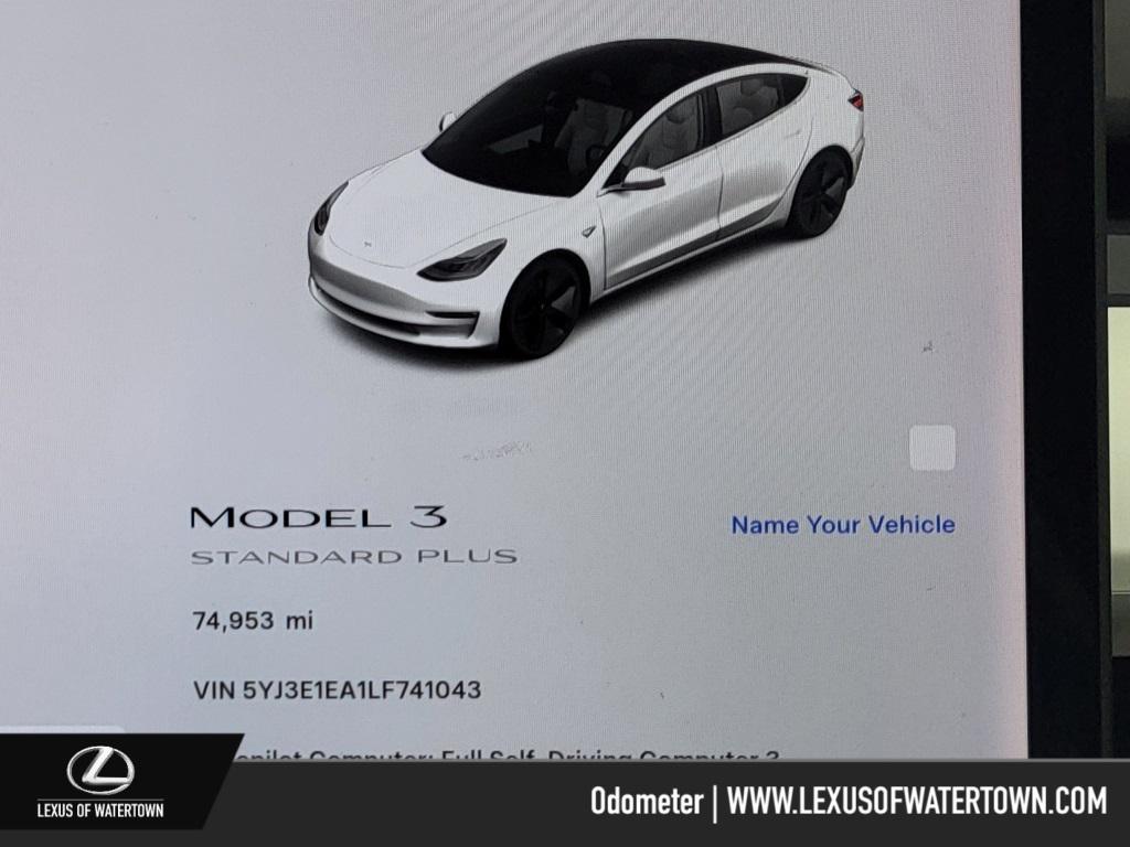 used 2020 Tesla Model 3 car, priced at $19,774