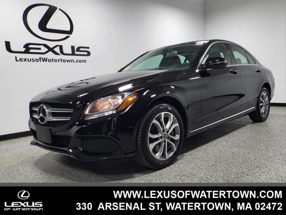 used 2018 Mercedes-Benz C-Class car, priced at $21,521