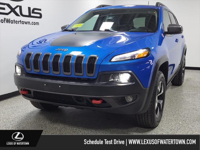 used 2018 Jeep Cherokee car, priced at $20,996